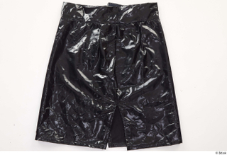 Clothes  304 black shiny faux leather mini skirt casual…